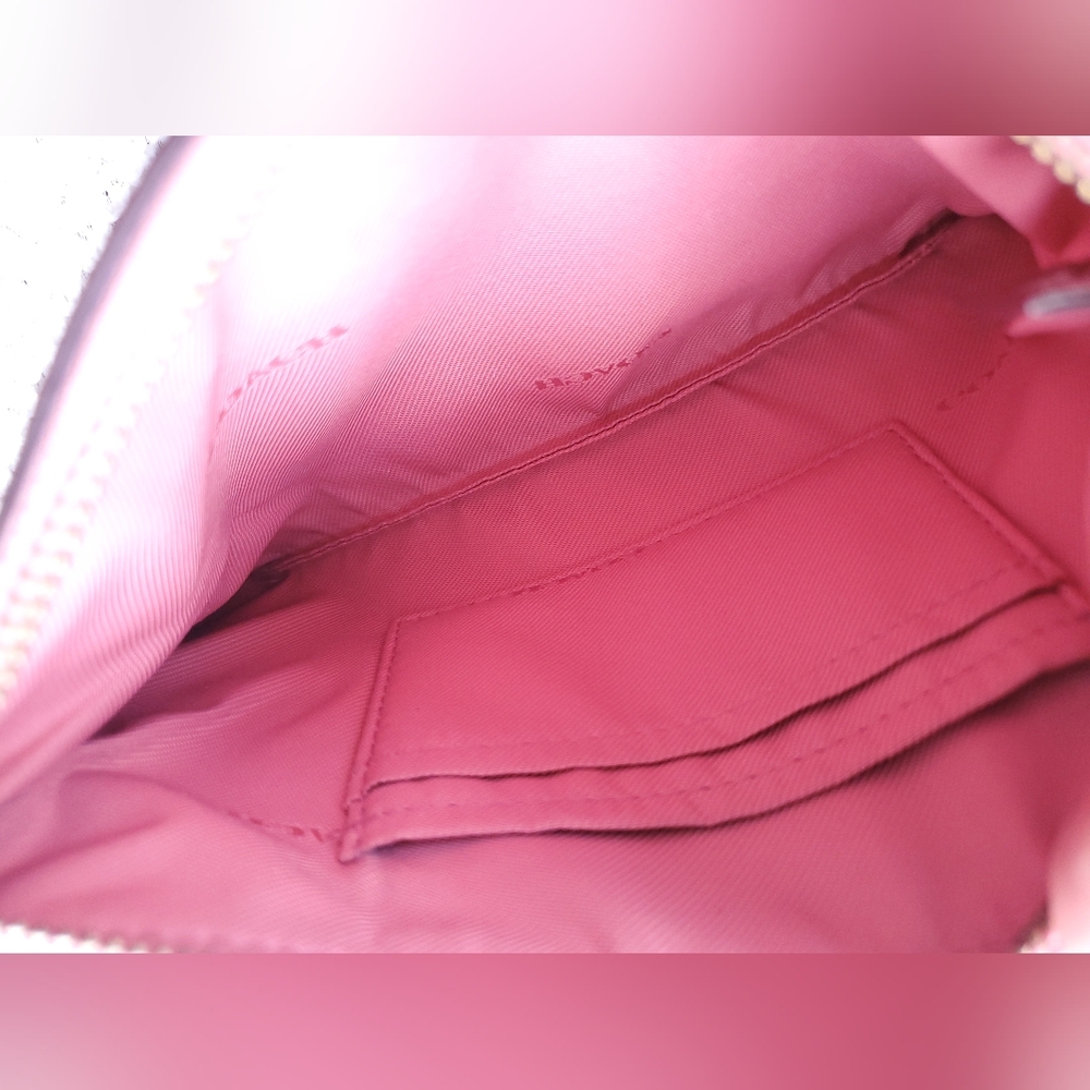 Coach Pink Leather Wristlet Damaged - Picture 3 of 7